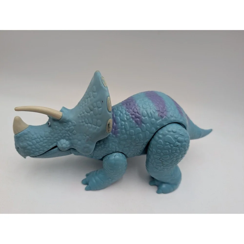 Mattel Toy Story 4 Trixie Triceratops Blue Dinosaur Figure MISSING HORN